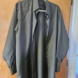 Arrow Men's Olive Dress Shirt New - Medium